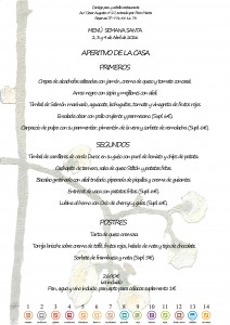 Abril 2-3-4 Semana Santa